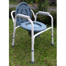 COMMODE CHAIR WHITE COLOR