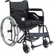 WHEELCHAIR WITH COMMODE
